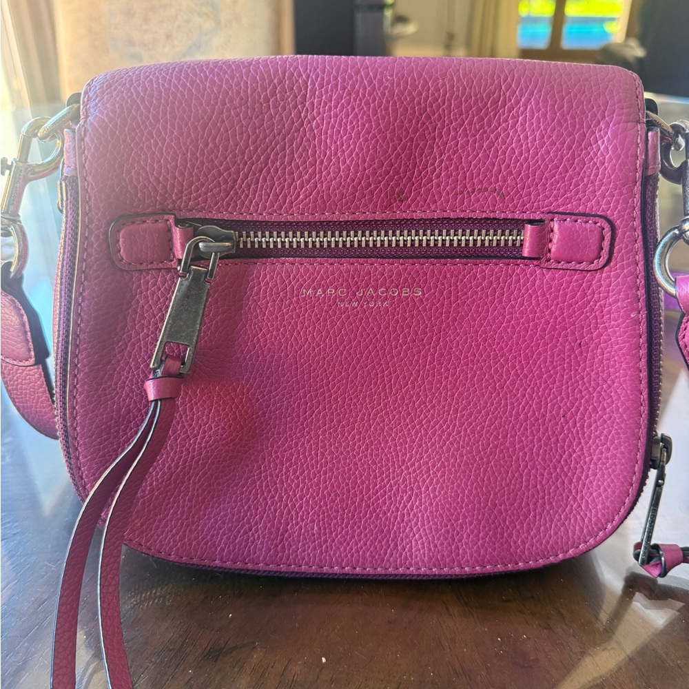 Marc Jacobs Fuchsia Crossbody Bag